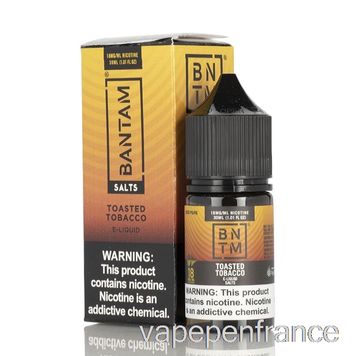 Sels De Tabac Grillés - Vape Bantam - Stylo Vape 30ml 18mg